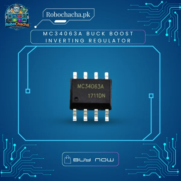 MC34063A Universal DC-DC Buck Boost and Inverting Regulator Module for Positive and Negative Voltage