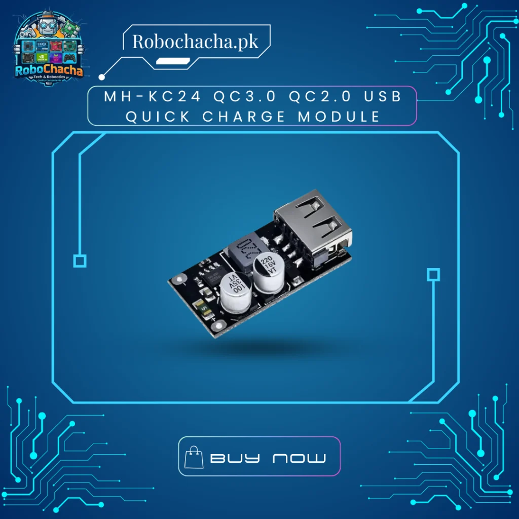 MH-KC24 QC3.0 QC2.0 USB Quick Charging DC-DC Step-Down Power Module for Fast Phone Charging