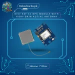 NEO-6M-V2 u-blox 6 Series GPS Receiver Module with External High-Gain Active Antenna and Connecting Cable