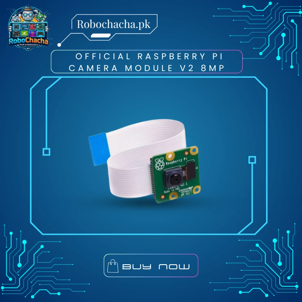 Official Raspberry Pi Camera Module V2 with 8MP Sony IMX219 Image Sensor and 15cm Ribbon Cable
