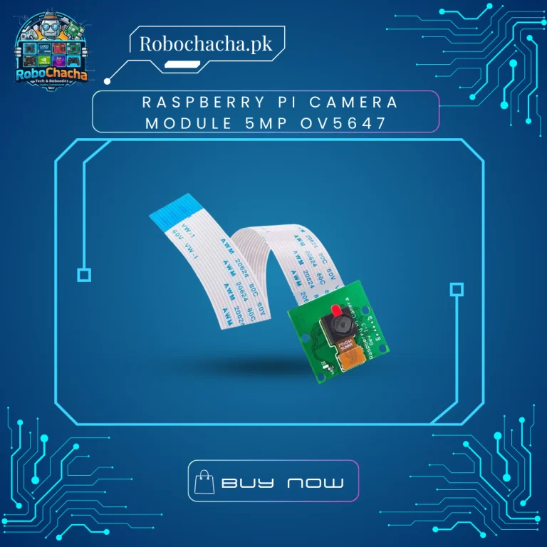Raspberry Pi 5MP CSI Camera Module with OV5647 Image Sensor and 15cm Ribbon Cable