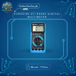 SUNSHINE DT-9205E Digital Multimeter with Adjustable Large LCD Display and Protective Holster