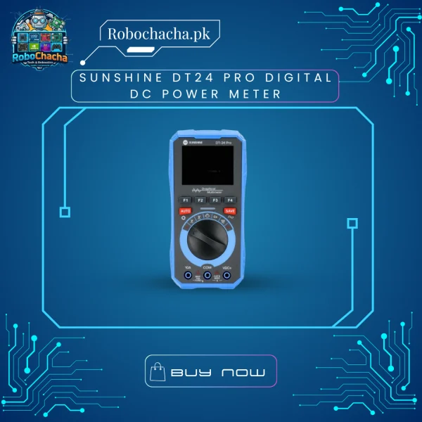 SUNSHINE DT24 Pro Digital DC Color Screen Power Meter and Battery Capacity Tester with Bluetooth App