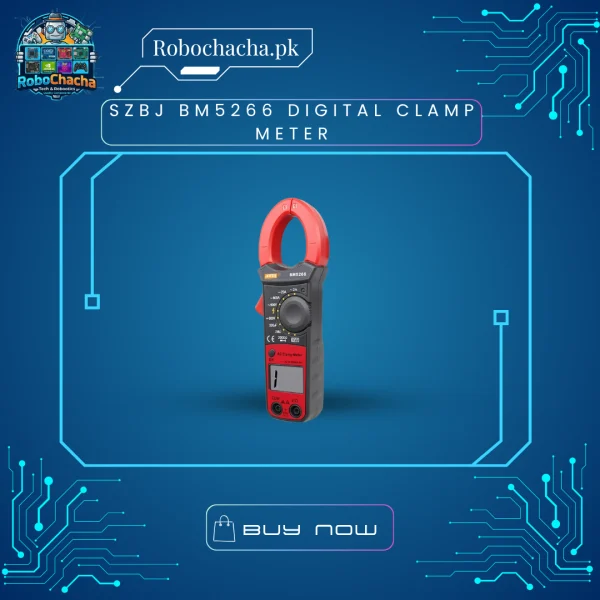 SZBJ BM5266 Digital Clamp Meter for AC Current, Capacitance, and Frequency Testing in Solar and Industrial Projects