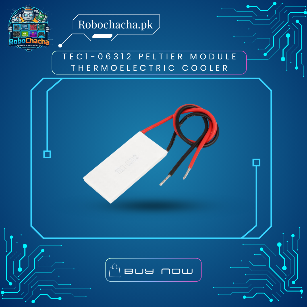TEC1-06312 Peltier Module Thermoelectric Cooler TEC1-06312 12A 30x30mm High Performance Thermoelectric Cooler Peltier Module for Compact Cooling
