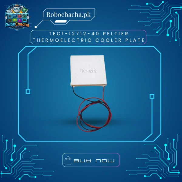 TEC1-12712 12V 12A Heavy Duty Thermoelectric Peltier Cooler Plate 150W for Industrial Cooling and Large DIY Projects