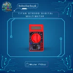 TITAN DT830D Digital Multimeter with Probes and Continuity Buzzer for Student Electronics Projects