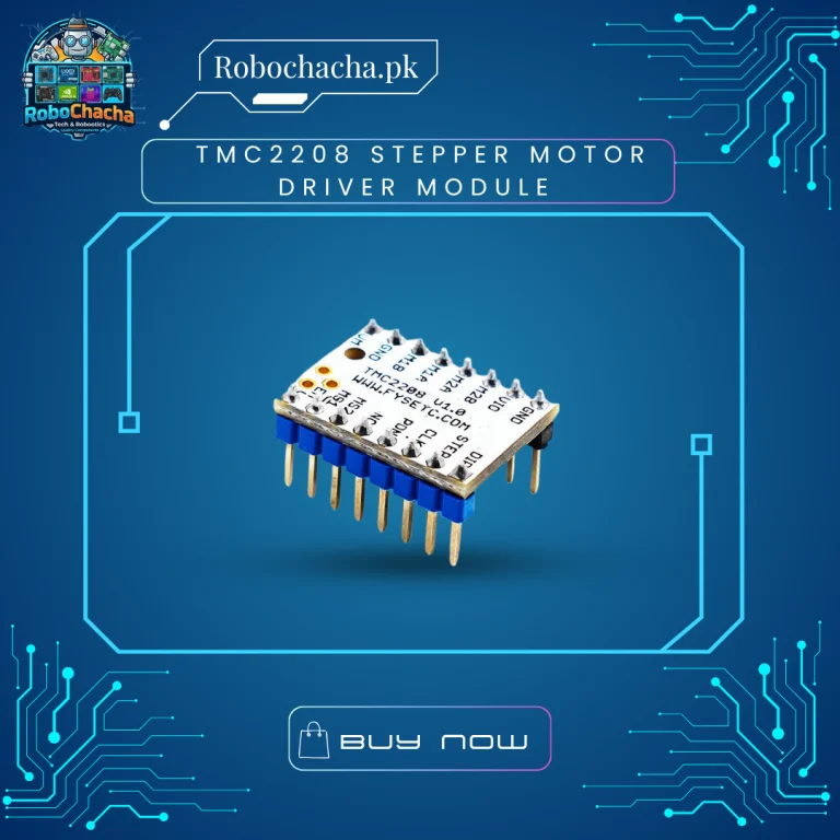 TMC2208 Ultra-Silent Stepper Motor Driver Module with Aluminum Heatsink for 3D Printers and CNC