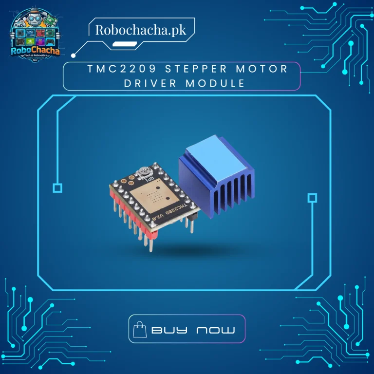 TMC2209 Ultra-Silent Stepper Motor Driver Module with StallGuard Sensorless Homing and Aluminum Heatsink