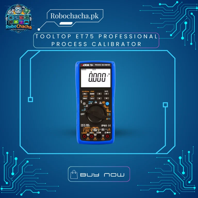 TOOLTOP ET75 High Precision Process Calibrator and Temperature Signal Generator for RTD, Thermocouple, and 4-20mA Testing