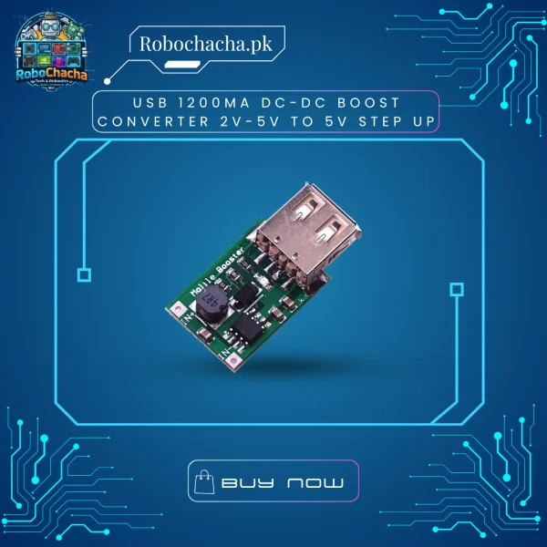 USB 1200mA DC-DC 2V-5V to 5V Step Up Boost Converter Module for DIY Mobile Charger and Arduino
