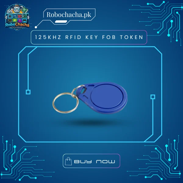 125KHz EM4100 Read-Only Proximity RFID Key Fob Token Keychain for Access Control System
