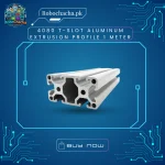 Heavy-Duty 4080 T-Slot Aluminum Extrusion Profile 40x80mm Cross Section 1 Meter Length Silver Anodized Beam
