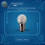 6V DC 0.3A Miniature E10 Screw Base Filament Bulb with Warm White Light for Physics Experiments -