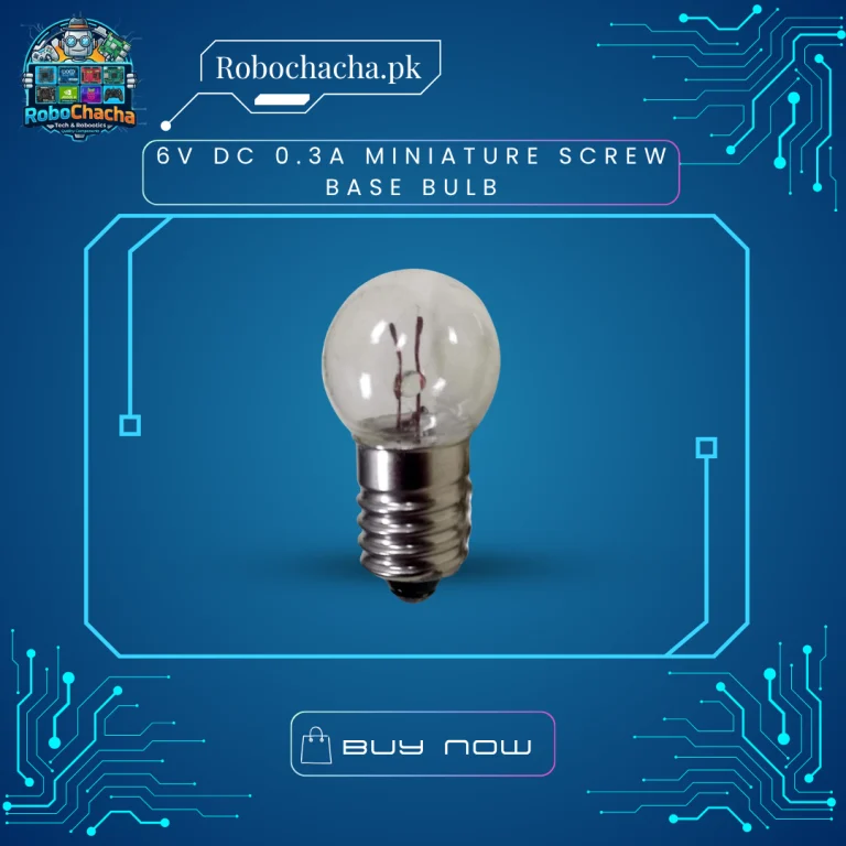 6V DC 0.3A Miniature E10 Screw Base Filament Bulb with Warm White Light for Physics Experiments -