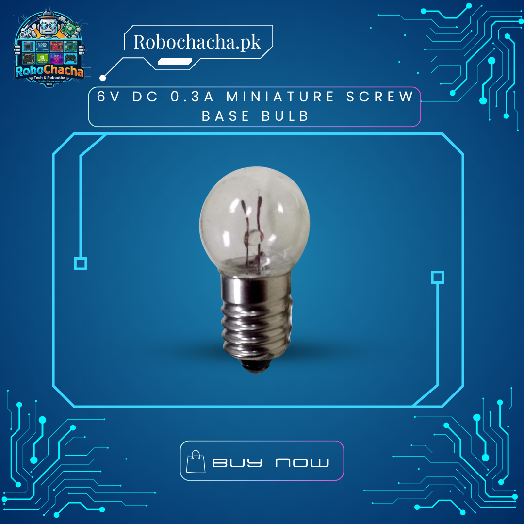 6V DC 0.3A Miniature Screw Base Bulb 6V DC 0.3A Miniature E10 Screw Base Filament Bulb with Warm White Light for Physics Experiments -