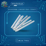 8x500mm Hardened Chrome Plated Linear Shaft Optical Axis Guide Rod for CNC Routers and 3D Printers