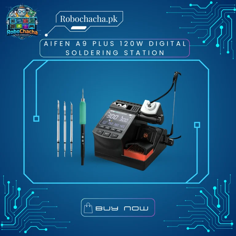 Aifen A9 Plus 120W Digital Precision Soldering Station with Smart Standby Cradle and Memory Presets