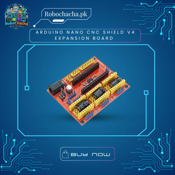Arduino Nano CNC Shield V4 3-Axis Stepper Motor Driver Expansion Board for GRBL Hardware Projects
