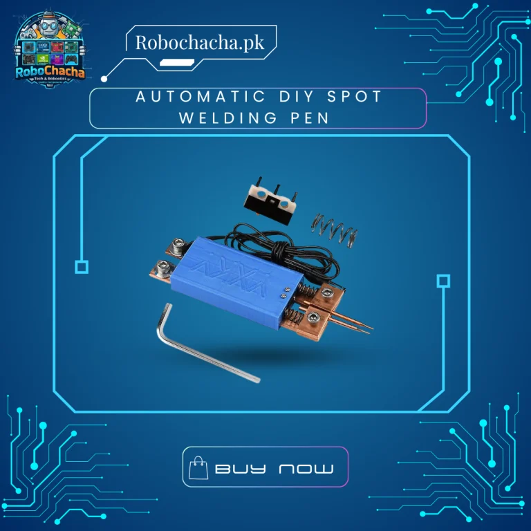 Automatic Handheld Spot Welding Pen with Integrated Trigger and Adjustable Pressure for 18650 Battery Building