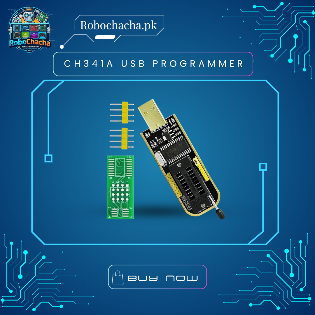 CH341A USB Programmer CH341A USB Programmer for BIOS and EEPROM Chip Flashing and Motherboard Repair