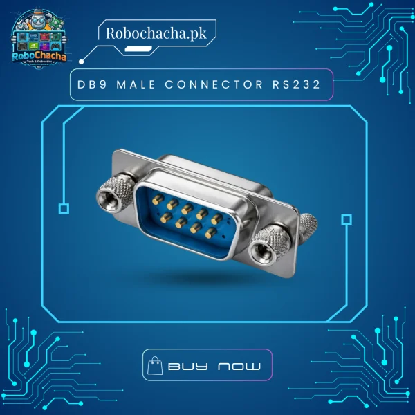 DB9 Male RS232 9-Pin D-Sub Solder Type Serial Port Connector Plug for Industrial Systems
