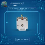 Dual Shaft NEMA 23 2A High-Torque Bipolar Stepper Motor for CNC Router and Industrial 3D Printer