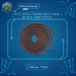 1-Meter GT2 Open-Ended Timing Belt with 6mm Width and 2mm Pitch for 3D Printer and CNC Motion Gantries