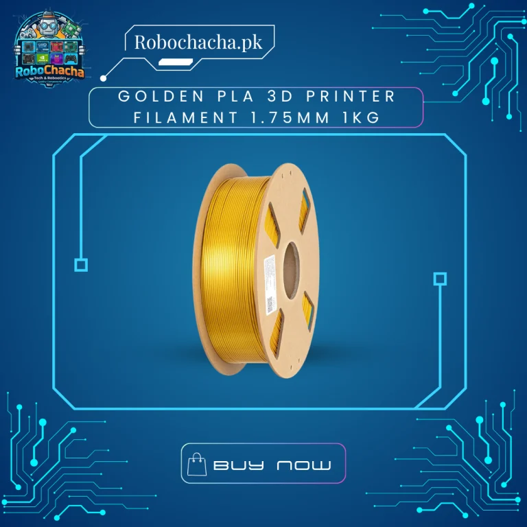 Premium Golden 1.75mm PLA 3D Printer Filament 1kg Spool for Metallic Finish Printing