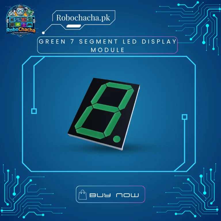 0.56 Inch Single Digit Green 7 Segment LED Display Module Common Anode and Cathode for Arduino and Digital Counters