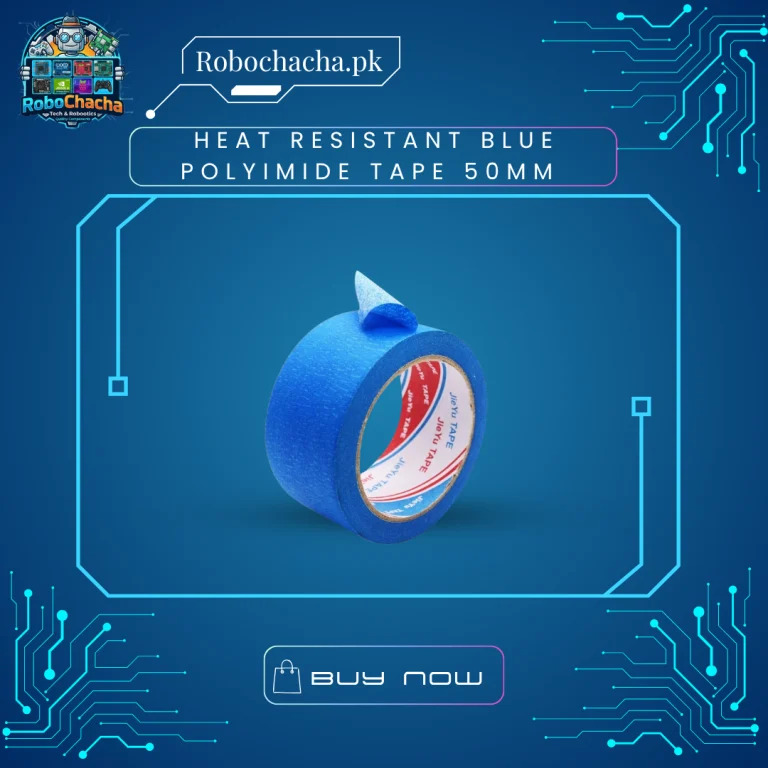 50mm Heat Resistant Blue Polyimide Masking Tape Roll for 3D Printer Heated Bed Adhesion