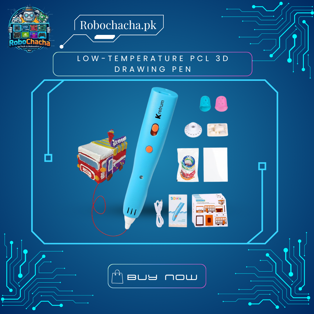 Low-Temperature PCL 3D Drawing Pen Safe Low-Temperature PCL 3D Drawing Pen USB Powered for Kids and DIY Crafting