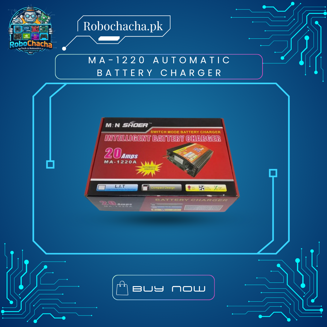 MA-1220 Automatic Battery Charger MA-1220 12V 20A Automatic Battery Charger for Car, Truck, and UPS Batteries