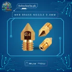 MK8 0.4mm M6 Threaded Brass Extruder Nozzle Replacement for 1.75mm Filament Creality Ender 3 3D Printer