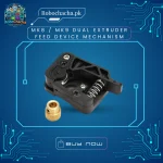 All-Metal MK8 MK9 Dual Extruder Aluminum Feed Device Frame Assembly with Tension Springs for 1.75mm Filament 3D Printers