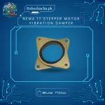 NEMA 17 Stepper Motor Vibration Damper with Steel Plates and Vulcanized Rubber Core for Noise Isolation