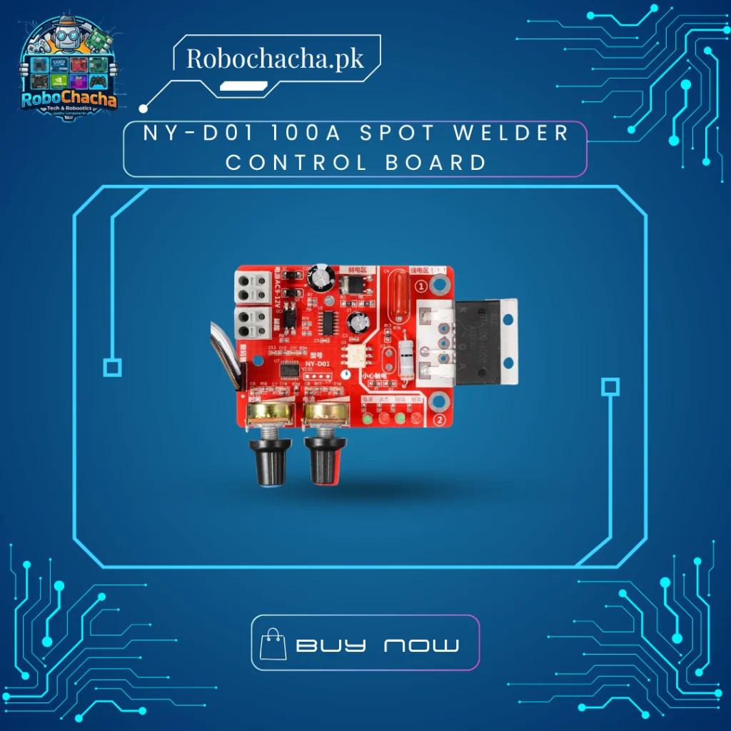 NY-D01 100A Digital Spot Welder Control Board Time and Current Controller Module for DIY Transformer Welding