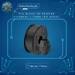 Premium Black PLA 3D Printer Filament 1.75mm Diameter 1kg Net Weight Spool Roll