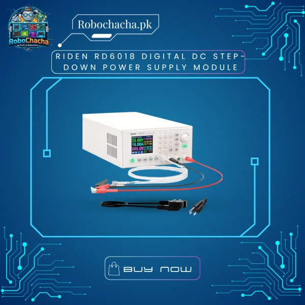 Riden RD6018 Programmable Digital DC Step-Down Bench Power Supply Module with 2.4 Inch Color LCD and Numeric Keypad