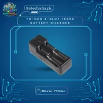 TG-008 4-Slot Smart 18650 Lithium Ion Battery Charger Dock with LED Status Indicators
