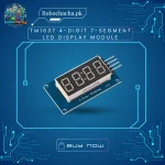 TM1637 4-Digit 7-Segment Red LED Display Module with Clock Colon for Arduino and ESP32