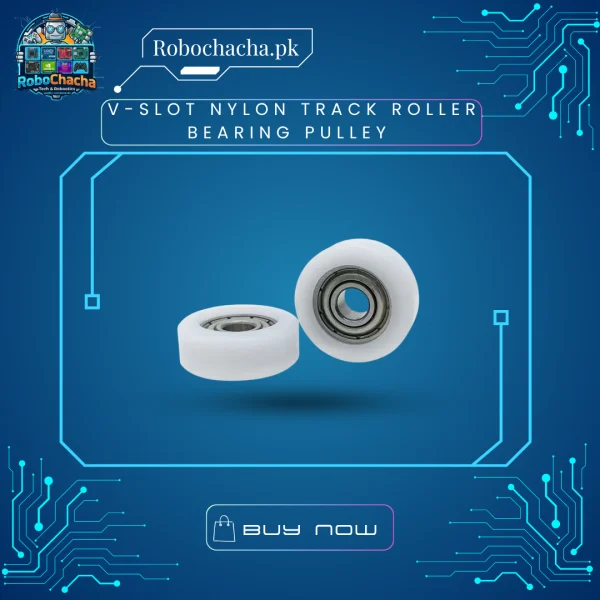 Nylon V-Slot Track Roller Pulley Graphic Bearing Wheel for 3D Printer and CNC Aluminum Extrusions