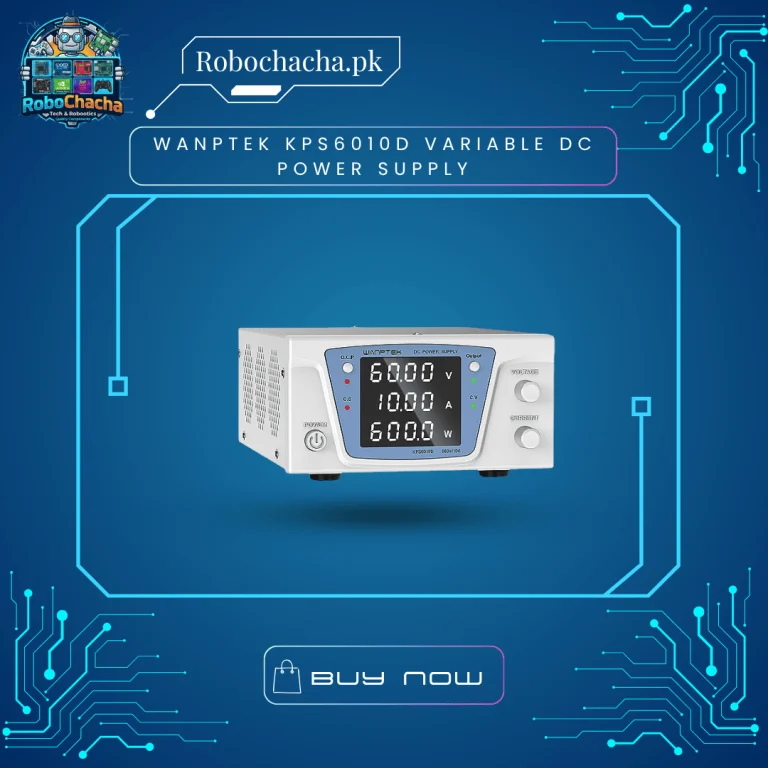 Wanptek KPS6010D High Power Variable Switching DC Bench Power Supply 0-60V 0-10A 600W with Dual Digital LED Display