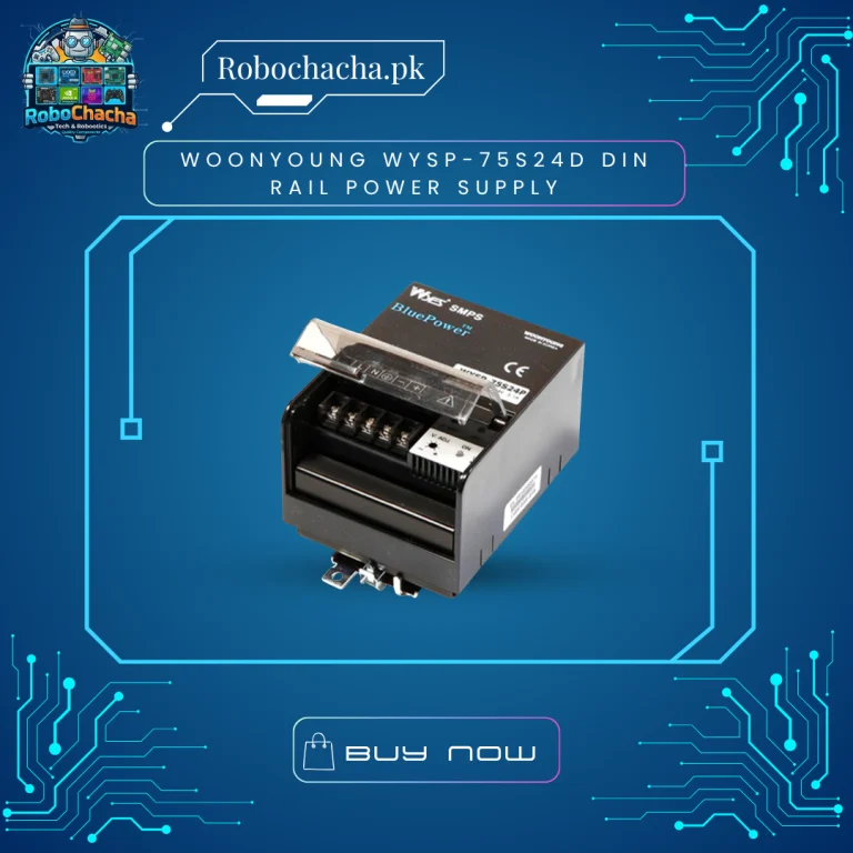 Woonyoung WYSP-75S24D Compact Slim 24V 4.1A 75W DIN Rail Mounting Industrial Switching Power Supply