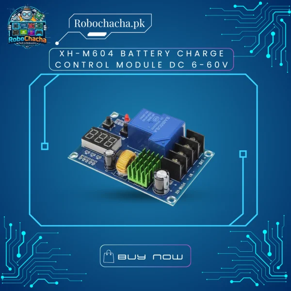 XH-M604 DC 6-60V Battery Charge Control Module and Overcharge Protection Relay Switch