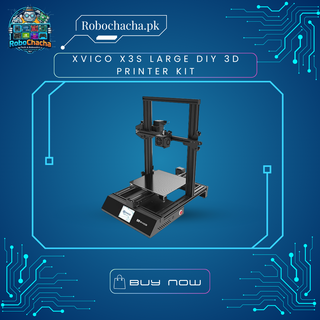 XVICO X3S Large DIY 3D Printer Kit XVICO X3S Large Format DIY 3D Printer Kit with Marlin 2.0 Open Source Firmware and Glass Bed
