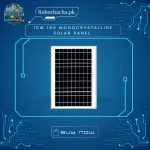 10W 18V Monocrystalline PV Solar Panel Module for 12V Battery Charging and Off-grid Projects