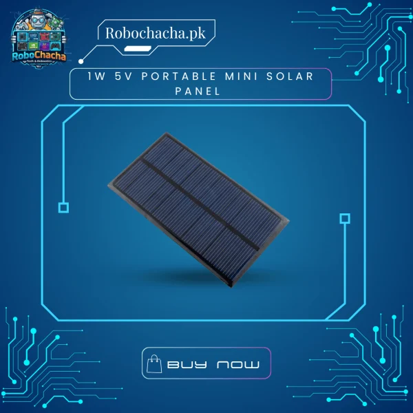 1W 5V Portable Rugged "Tough Stuff" Epoxy Mini Solar Panel for DIY Outdoor Electronics