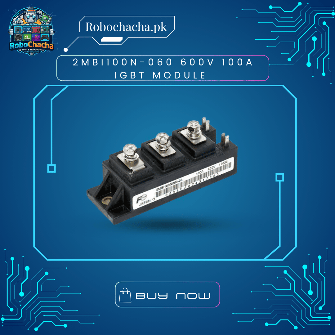 2MBI100N-060 600V 100A IGBT Module Fuji Electric 2MBI100N-060 600V 100A IGBT Power Module for Industrial Inverter and Motor Drive Repair