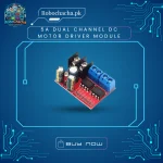 5A Dual Channel DC Motor Driver Module with PWM Speed and Reverse Control for Robotics